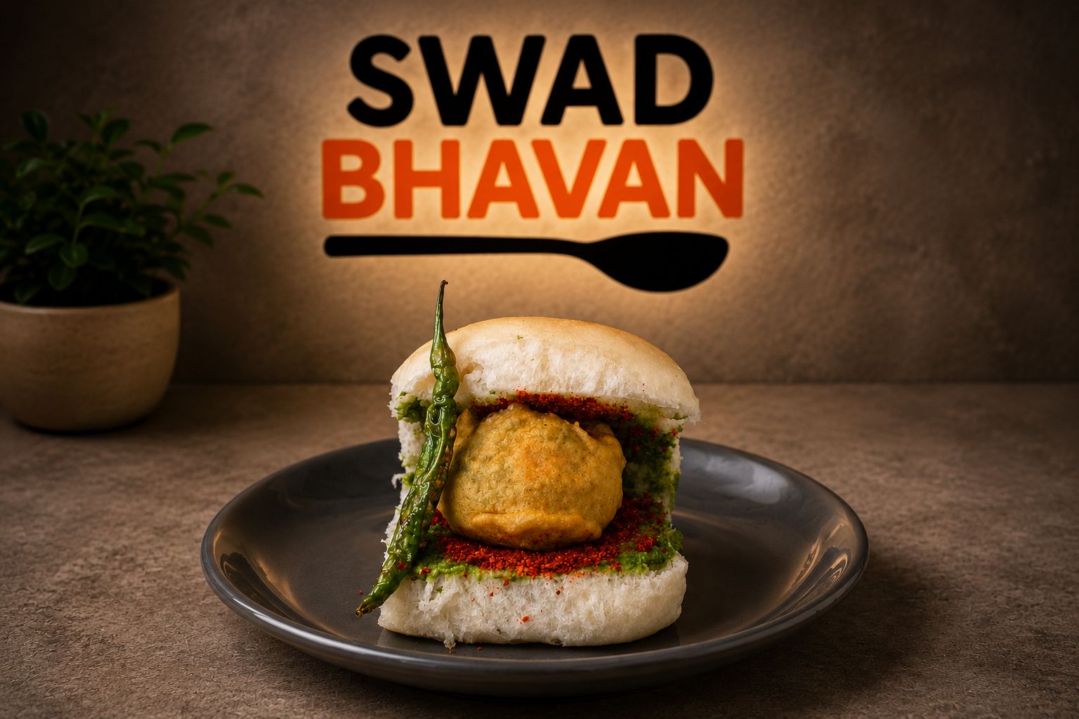 Mumbai Style Vada Pav